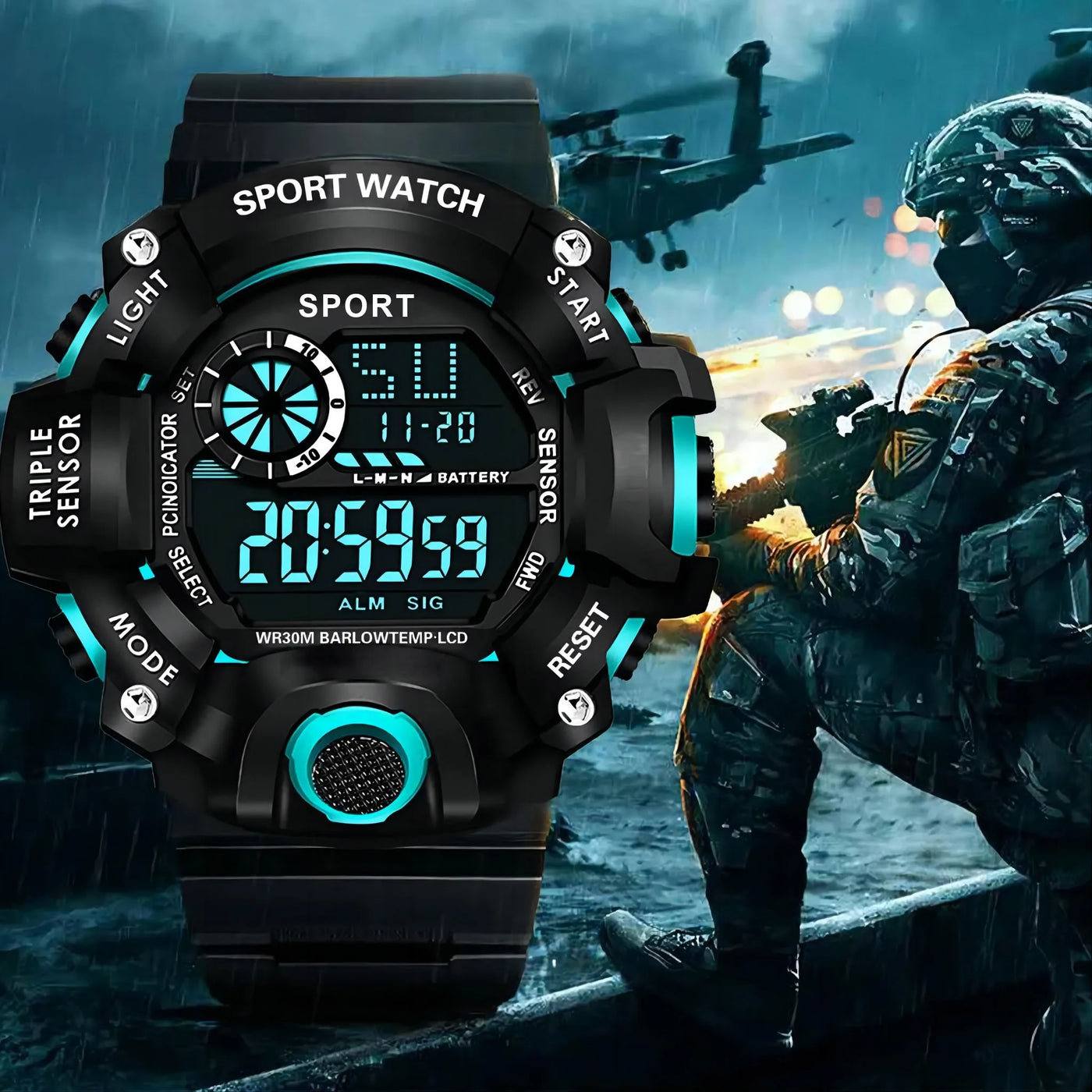 LED Sport Watch