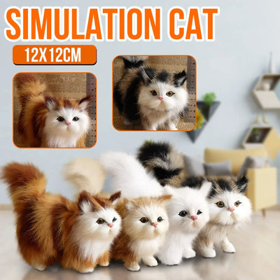 Realistic Simulation Cat Plush