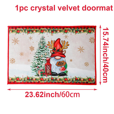 Merry Christmas Outdoor Carpet