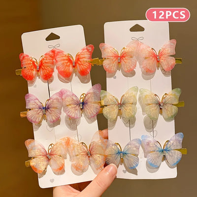 Butterfly Hair Clips
