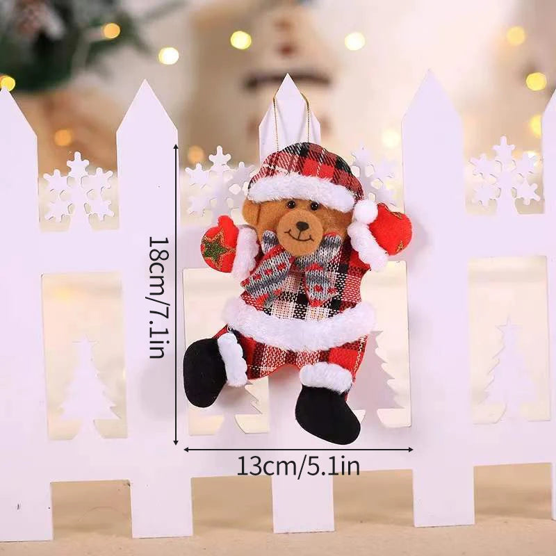 Cute Christmas Plush Ornaments