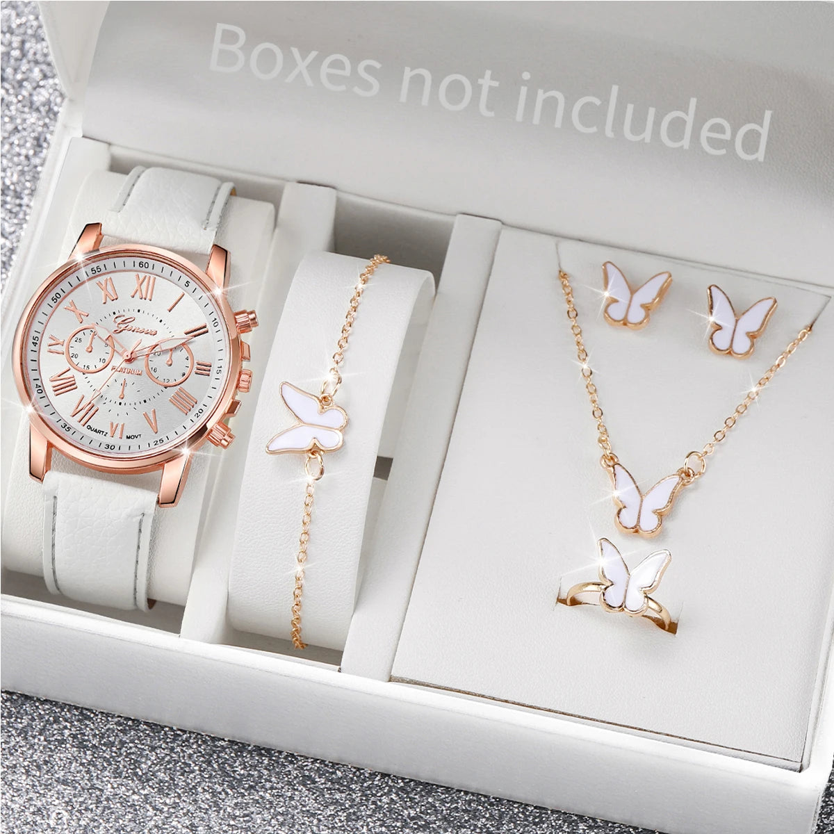 Elegant Watch & Jewelry Gift Set