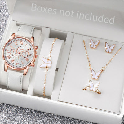 Elegant Watch & Jewelry Gift Set