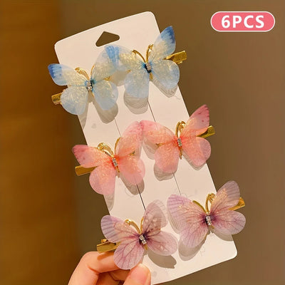 Butterfly Hair Clips
