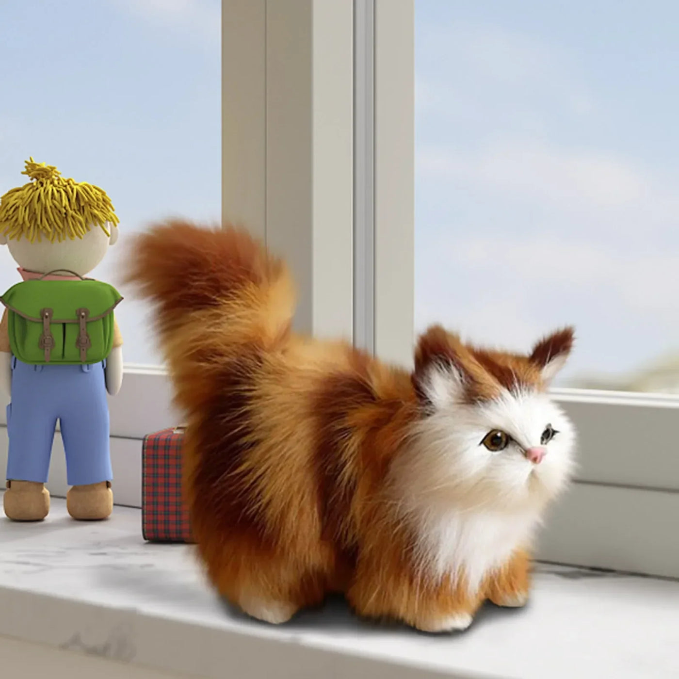 Realistic Simulation Cat Plush