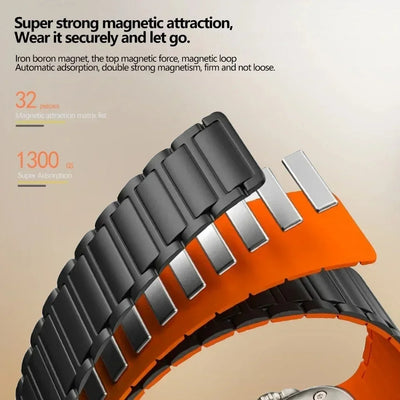 Magnetic Stainless Steel Band for Apple Watch