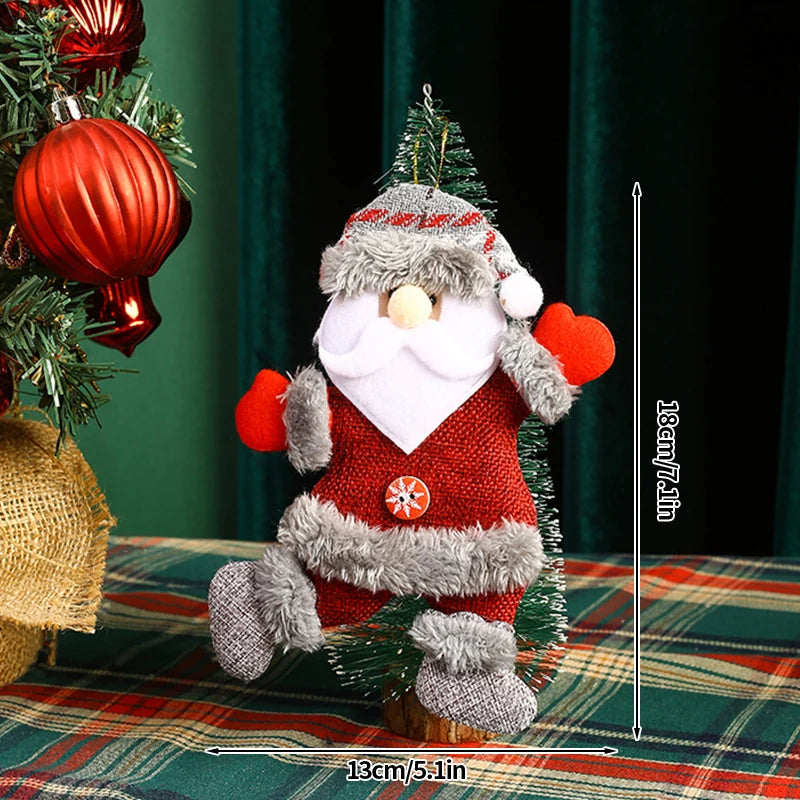 Cute Christmas Plush Ornaments