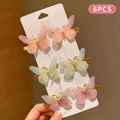 Butterfly Hair Clips