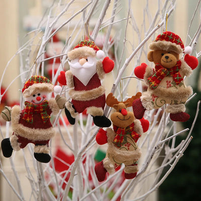 Cute Christmas Plush Ornaments