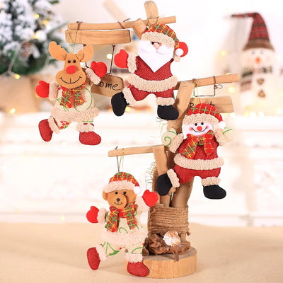 Cute Christmas Plush Ornaments
