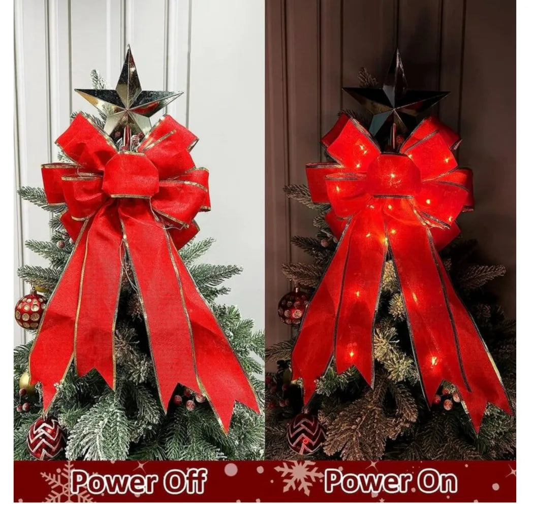 LED Christmas Bow Lights