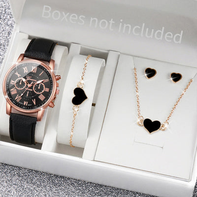 Elegant Watch & Jewelry Gift Set