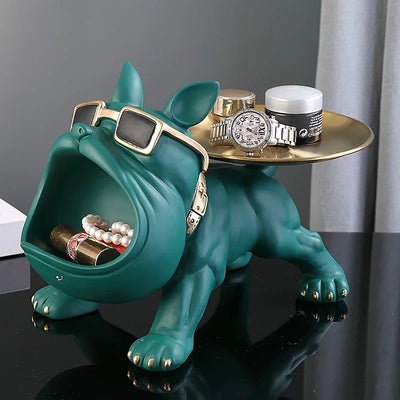 Luxury Bulldog Storage Tray
