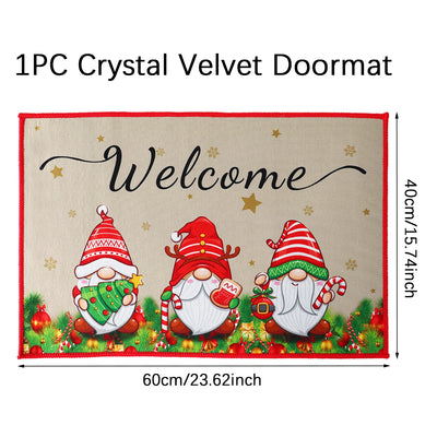 Merry Christmas Outdoor Carpet