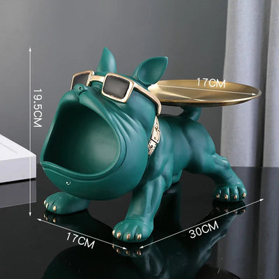 Luxury Bulldog Storage Tray