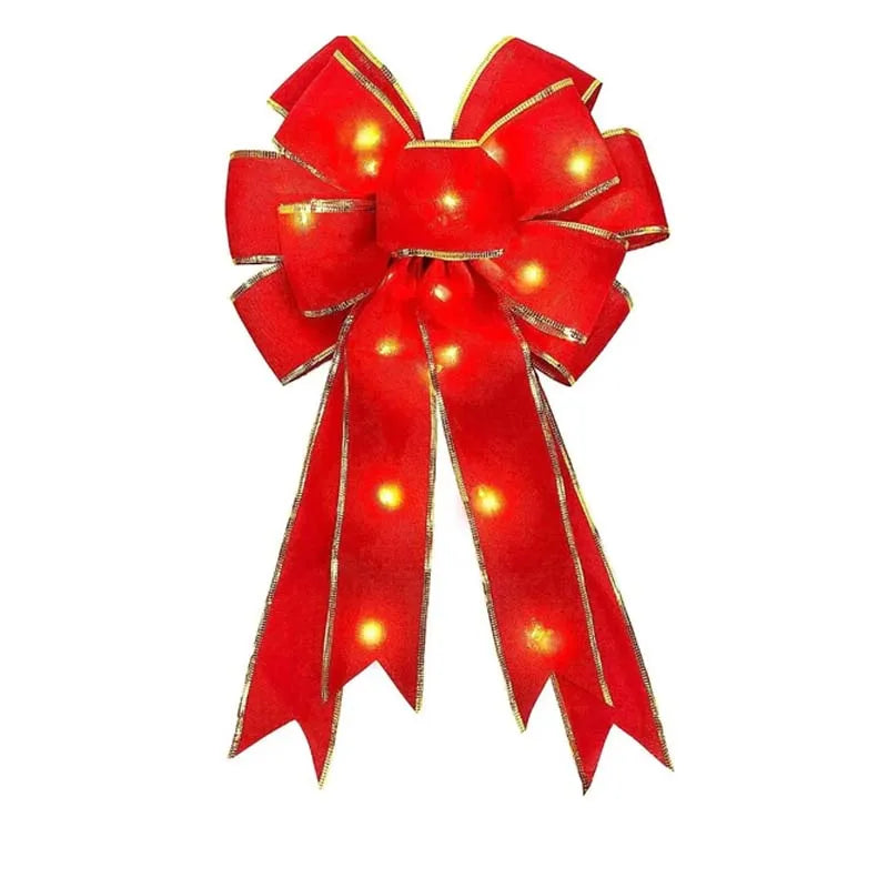 LED Christmas Bow Lights