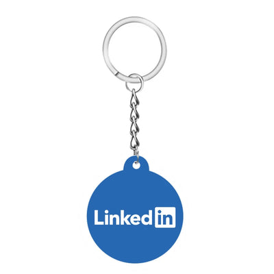 Trendy Social Media Style Keychain