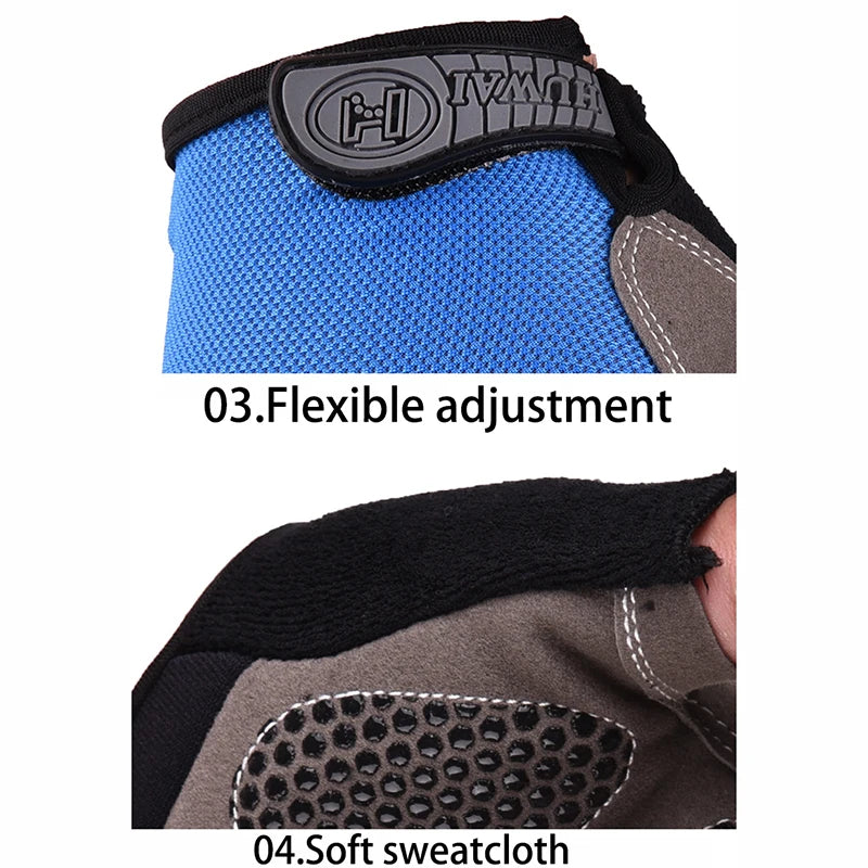 Gym Gloves Fitness Training Fingerless