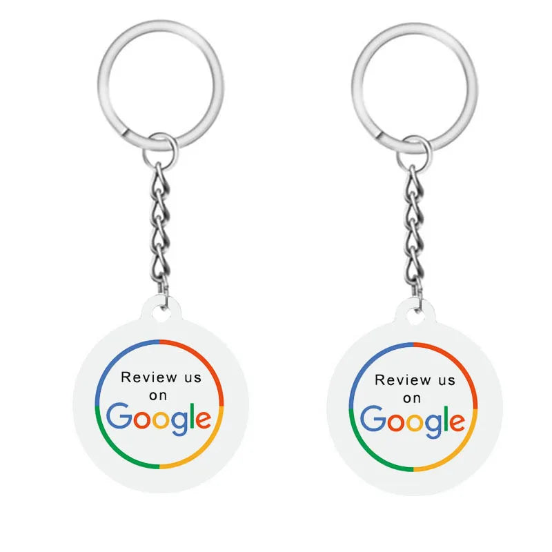 Trendy Social Media Style Keychain