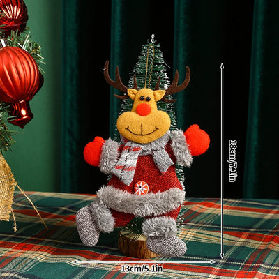 Cute Christmas Plush Ornaments