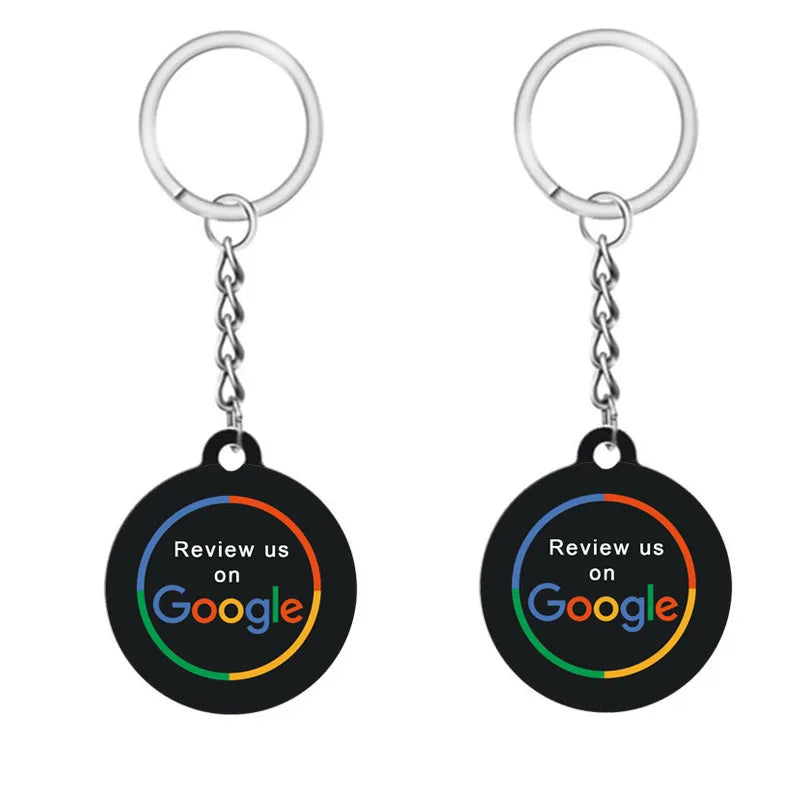 Trendy Social Media Style Keychain