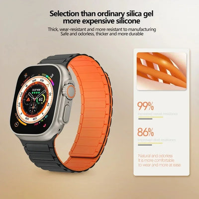 Magnetic Stainless Steel Band for Apple Watch