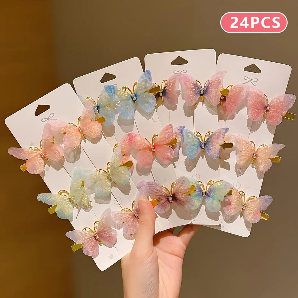 Butterfly Hair Clips