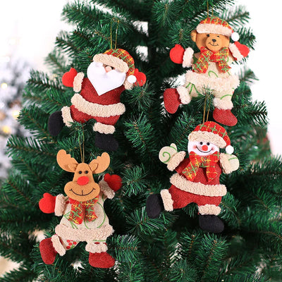 Cute Christmas Plush Ornaments