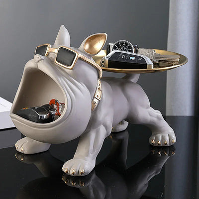 Luxury Bulldog Storage Tray