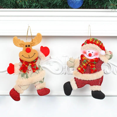 Cute Christmas Plush Ornaments