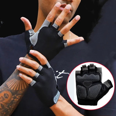 Gym Gloves Fitness Training Fingerless