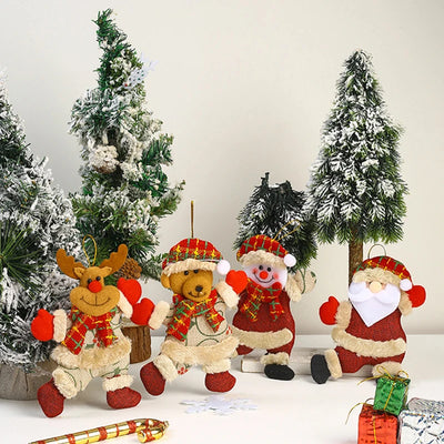 Cute Christmas Plush Ornaments
