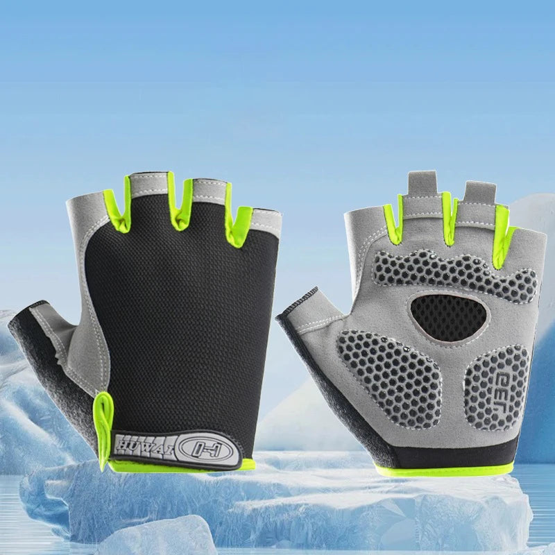 Gym Gloves Fitness Training Fingerless
