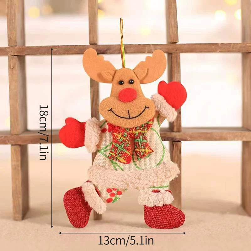 Cute Christmas Plush Ornaments