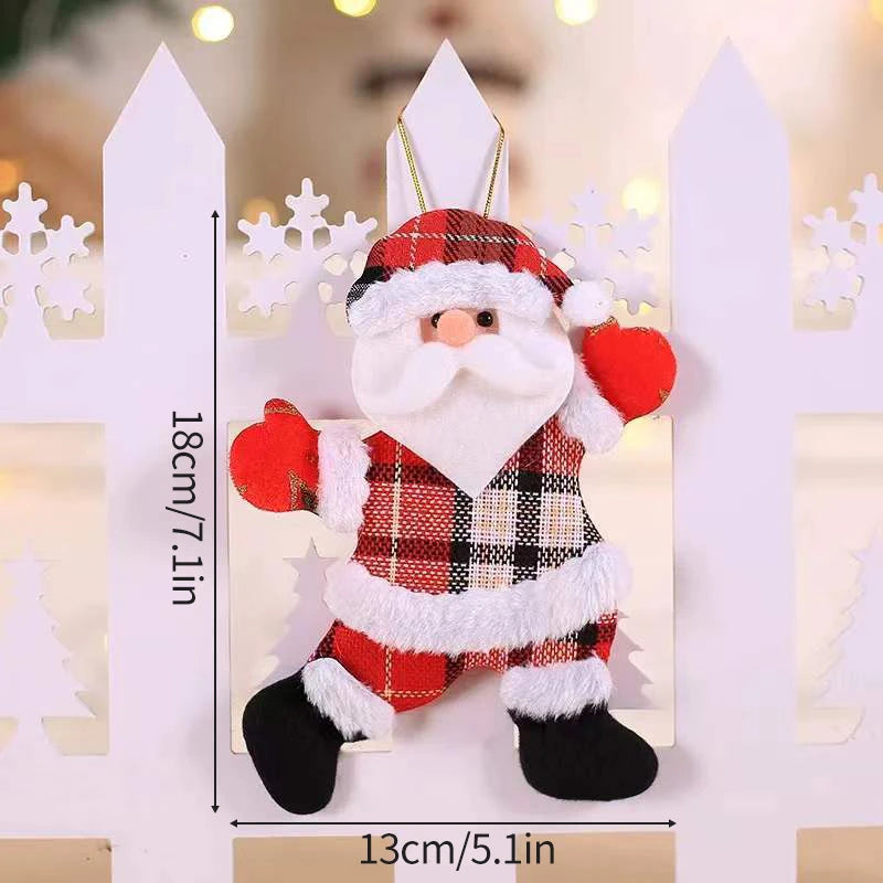 Cute Christmas Plush Ornaments