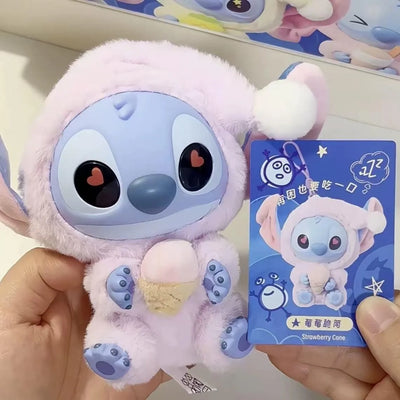 Stitch Plush Dressed in a Comfy Hoodie