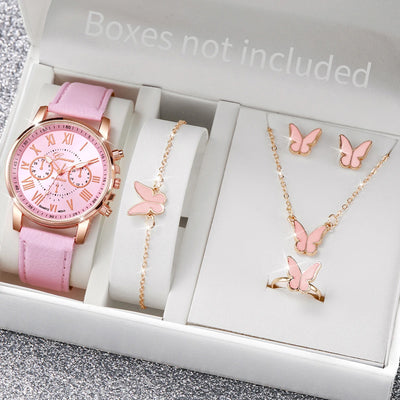 Elegant Watch & Jewelry Gift Set