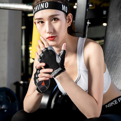 Gym Gloves Fitness Training Fingerless