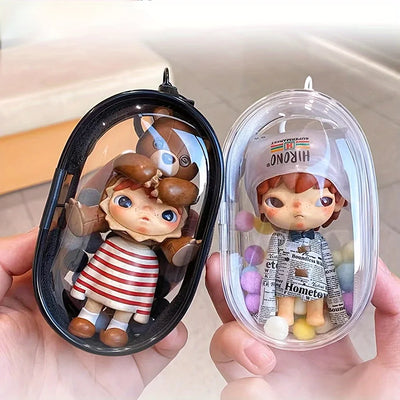 Transparent Mini Storage Case