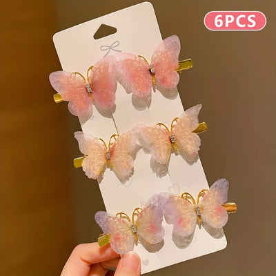 Butterfly Hair Clips