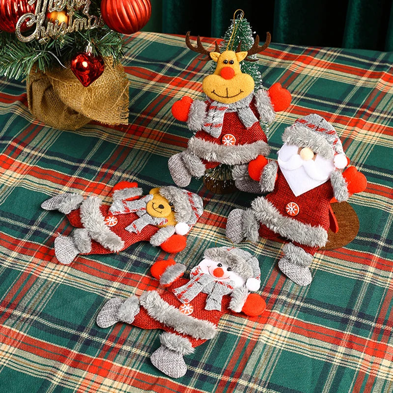 Cute Christmas Plush Ornaments