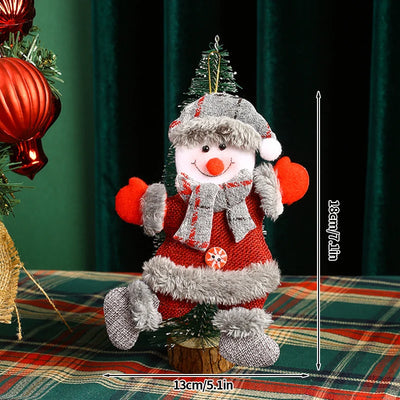Cute Christmas Plush Ornaments