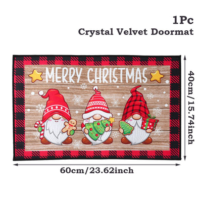 Merry Christmas Outdoor Carpet