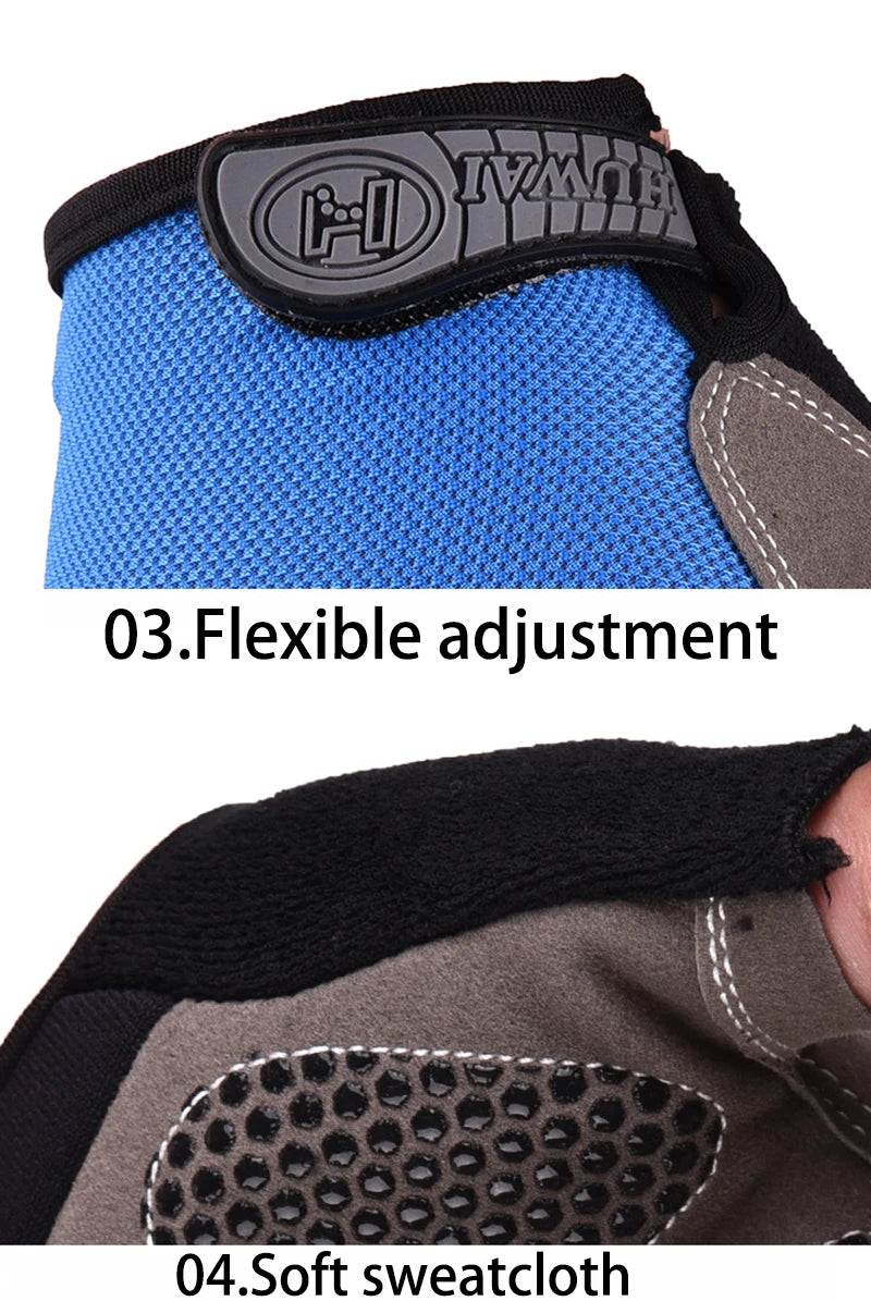 Gym Gloves Fitness Training Fingerless