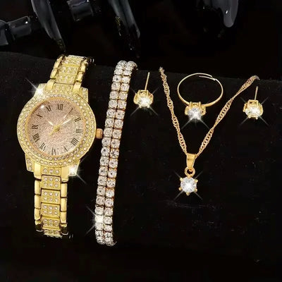 Luxury Watch & Jewelry Set