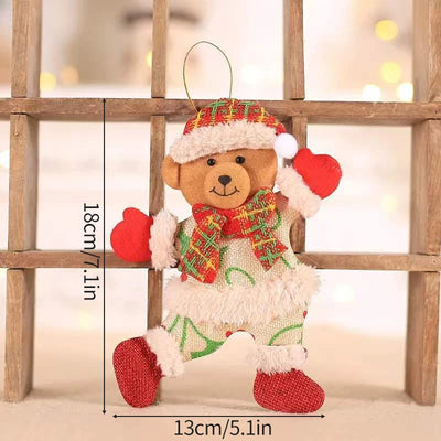 Cute Christmas Plush Ornaments