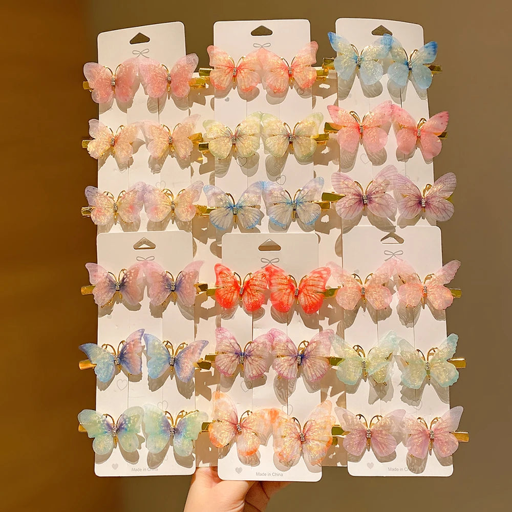 Butterfly Hair Clips