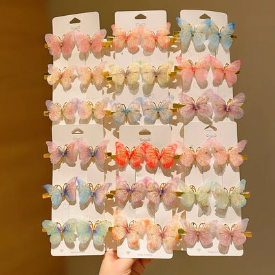 Butterfly Hair Clips