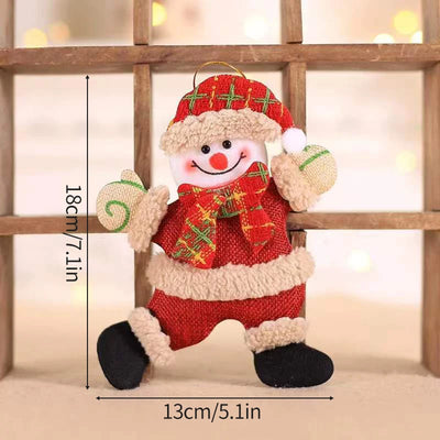 Cute Christmas Plush Ornaments