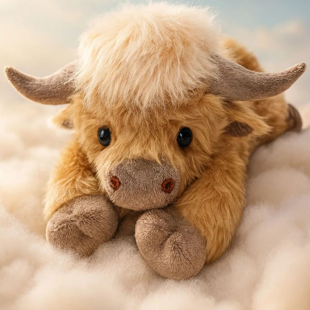 Weighted Cow Plush